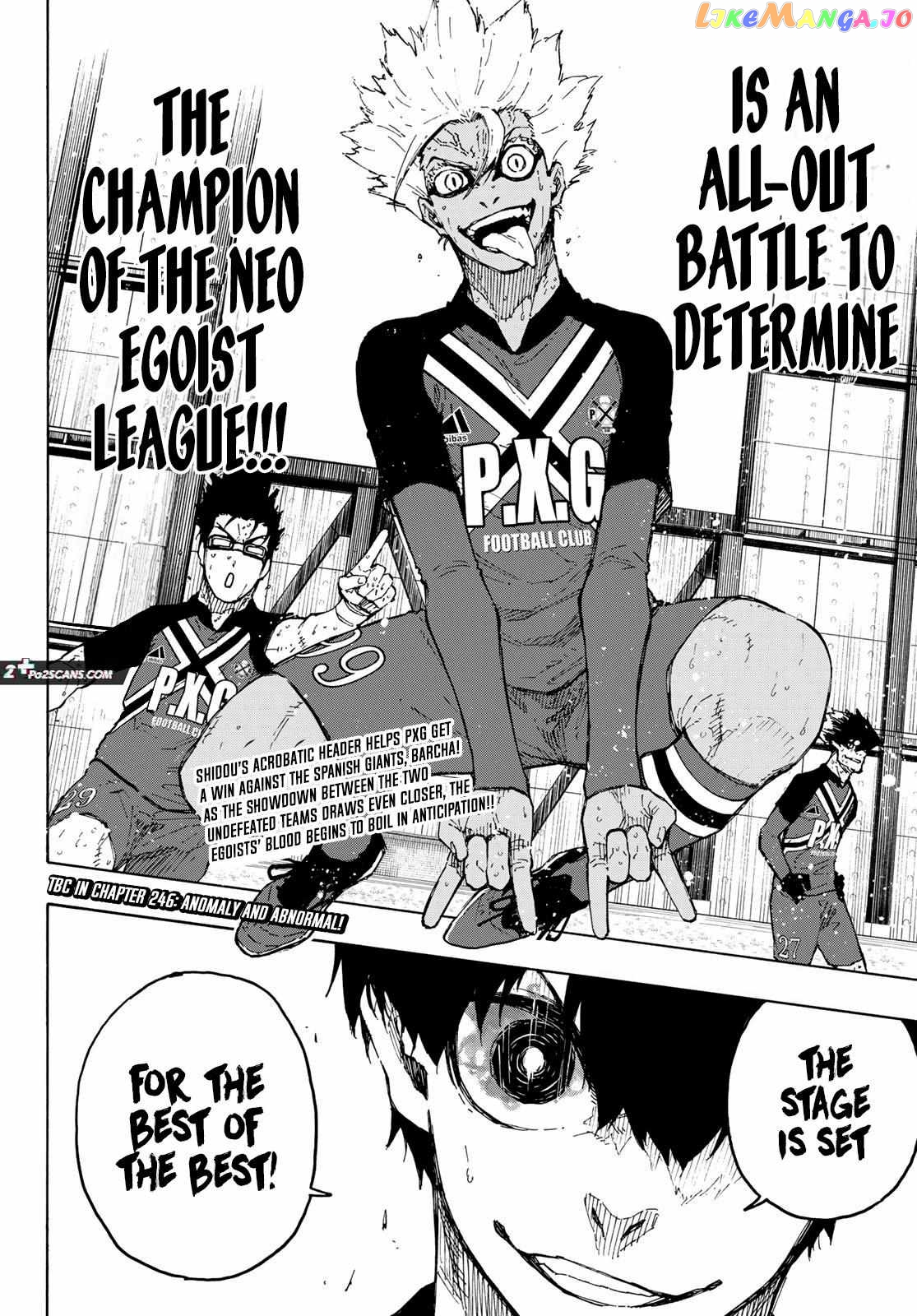 Blue Lock Chapter 245 image 20